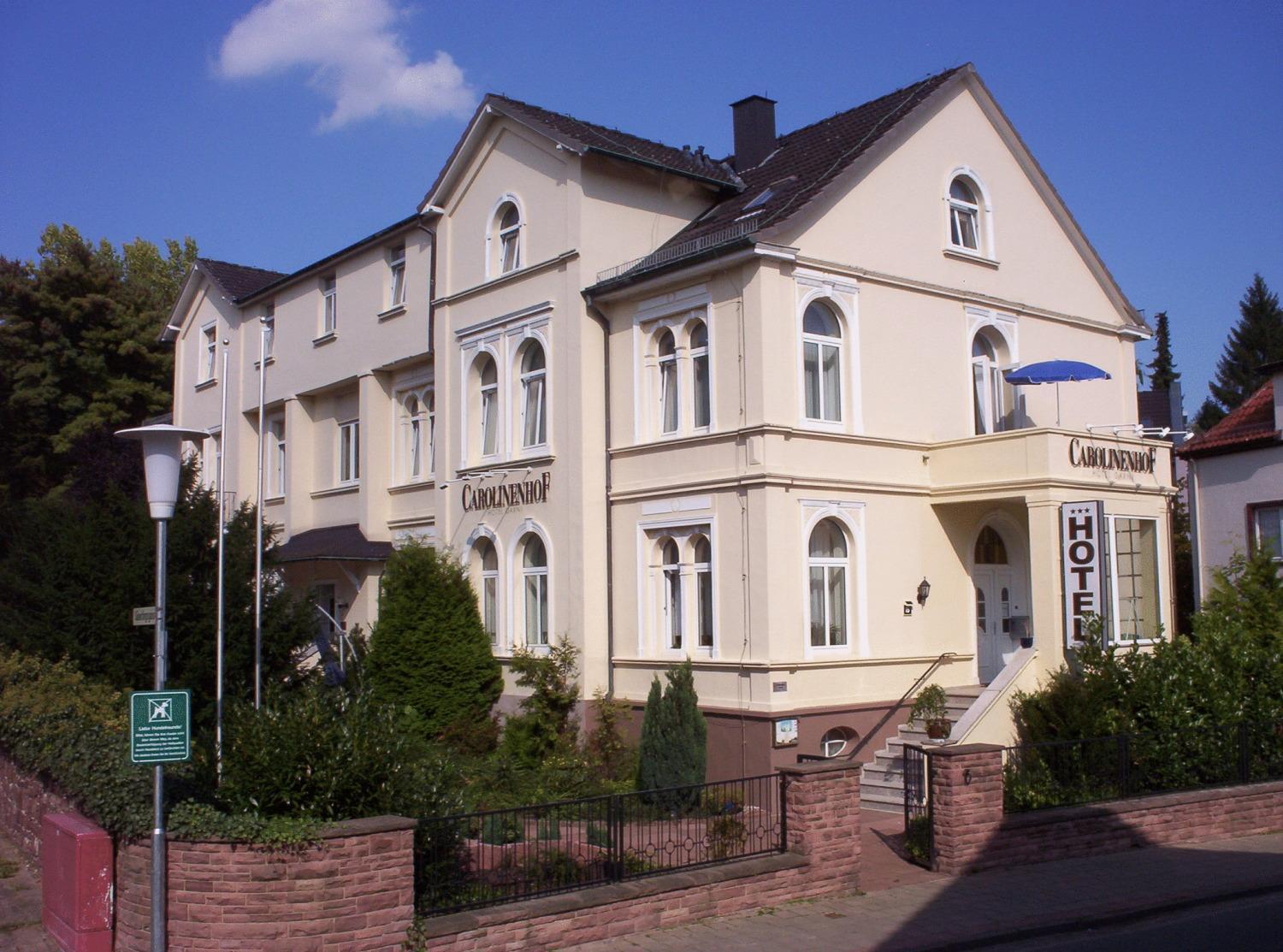 Hotel Carolinenhof Bad Pyrmont Exterior photo